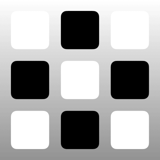 黒塗り脳トレパズル: 認知症予防と集中力アップのためのタイル反転ゲーム icon